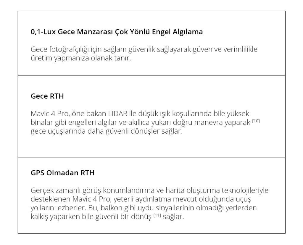 mavic4 pro özellikler